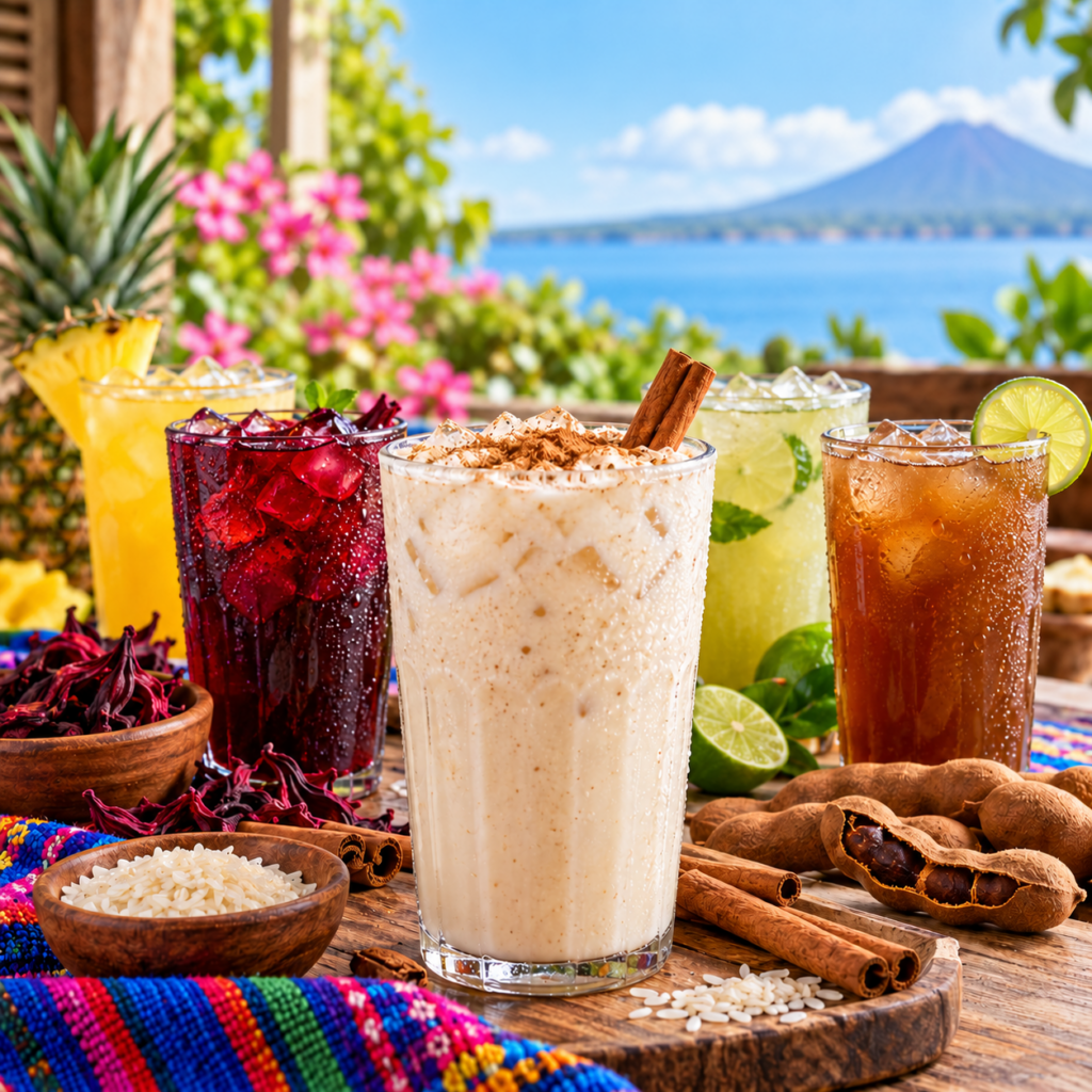 horchata-jamaica-tamarindo-drinks